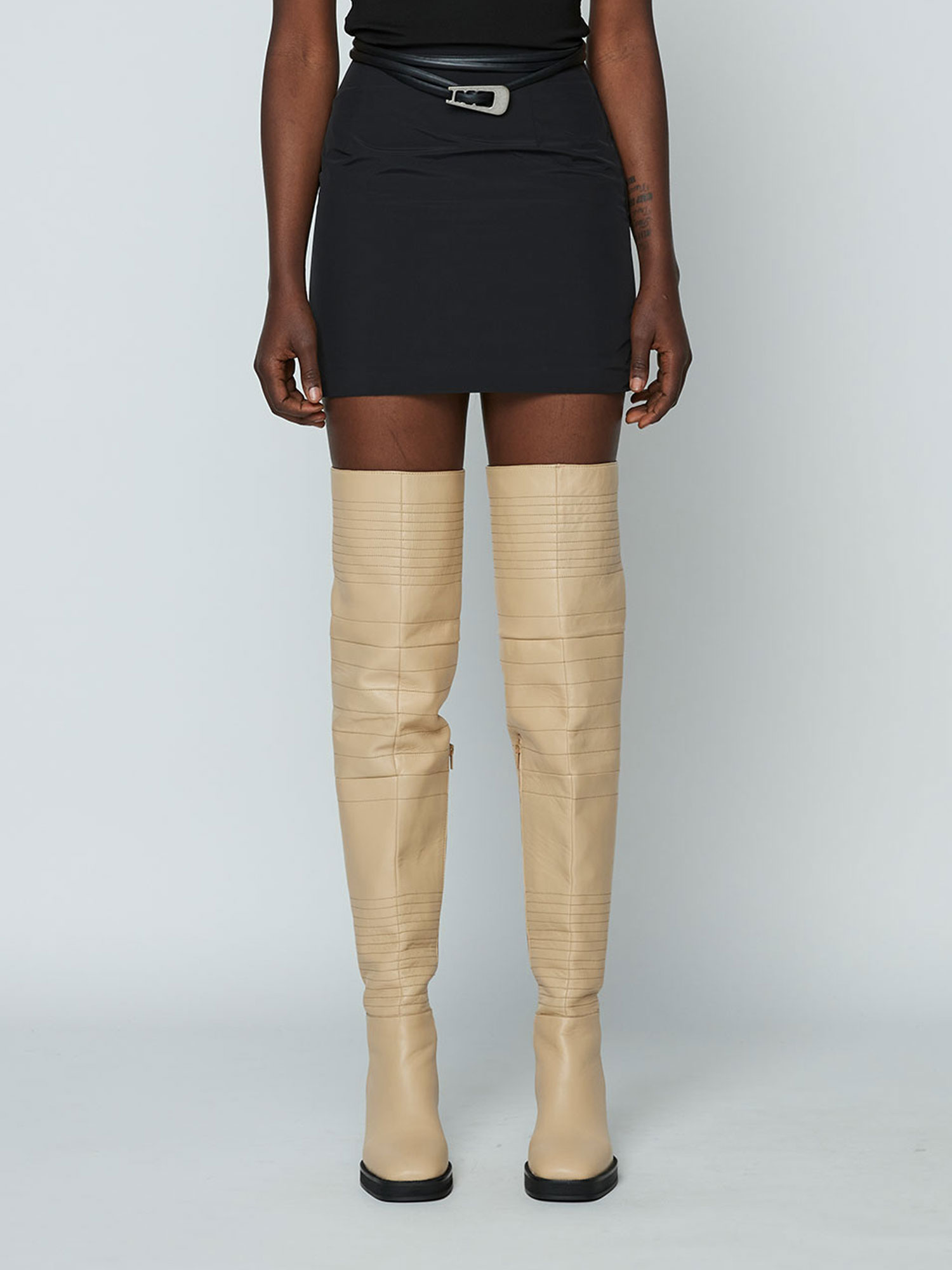 Sophia Denim Mini Skirt