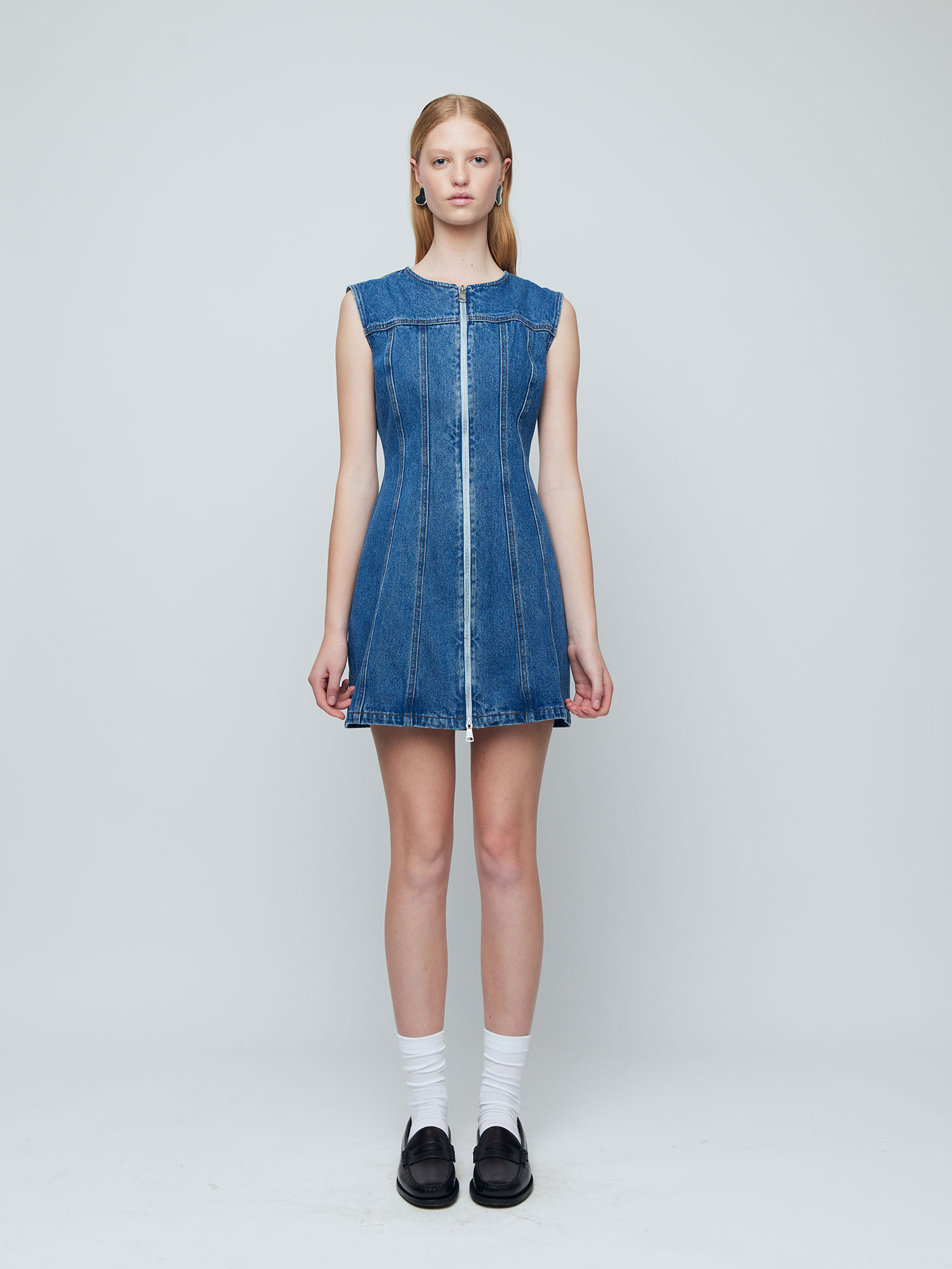 Wiln NYMPH - Silver Mini Dress